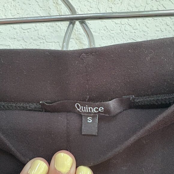 Quince Ultra-Stretch Ponte Straight Leg Pants - Size Small - Picture 3 of 3